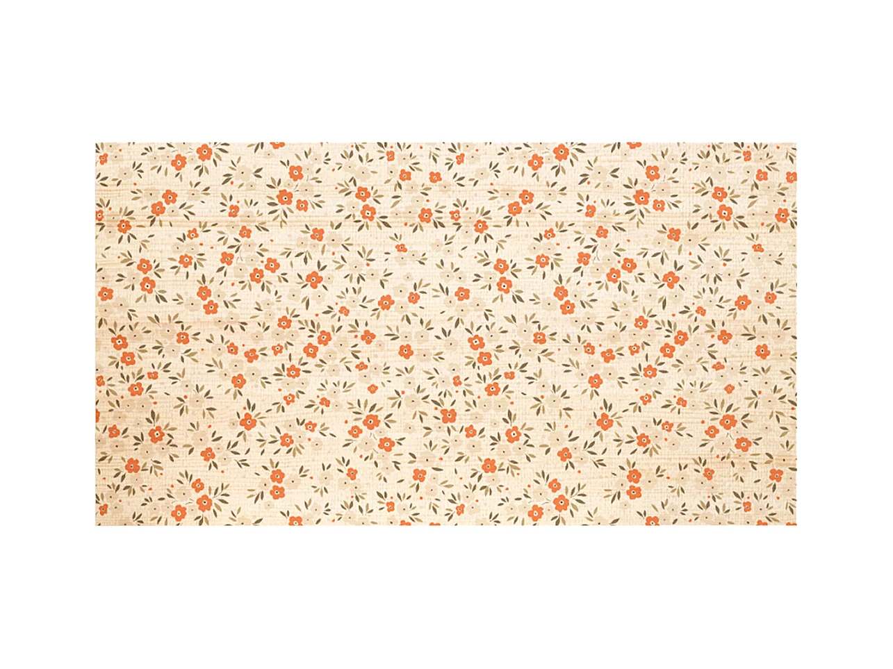 Mesita de noche redonda de madera de abeto Decowood en color natural 40x35cm - OLIVIA - DECOWOOD