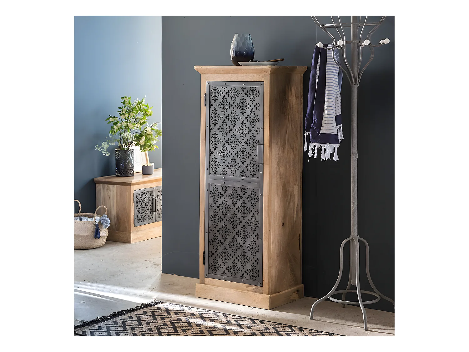 Meuble de rangement en bois de manguier Sahara