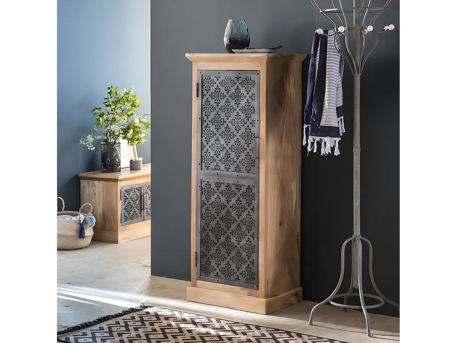 Meuble de rangement en bois de manguier Sahara