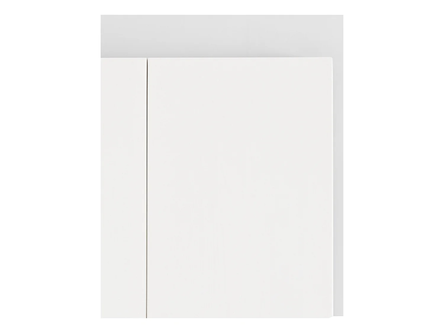 Testata del letto in legno in tono bianco 120x60cm - FLANDES - DECOWOOD