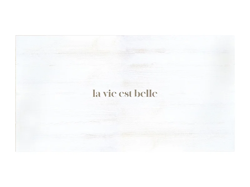 Testata del letto in legno con stampa 200x80cm - DECOWOOD