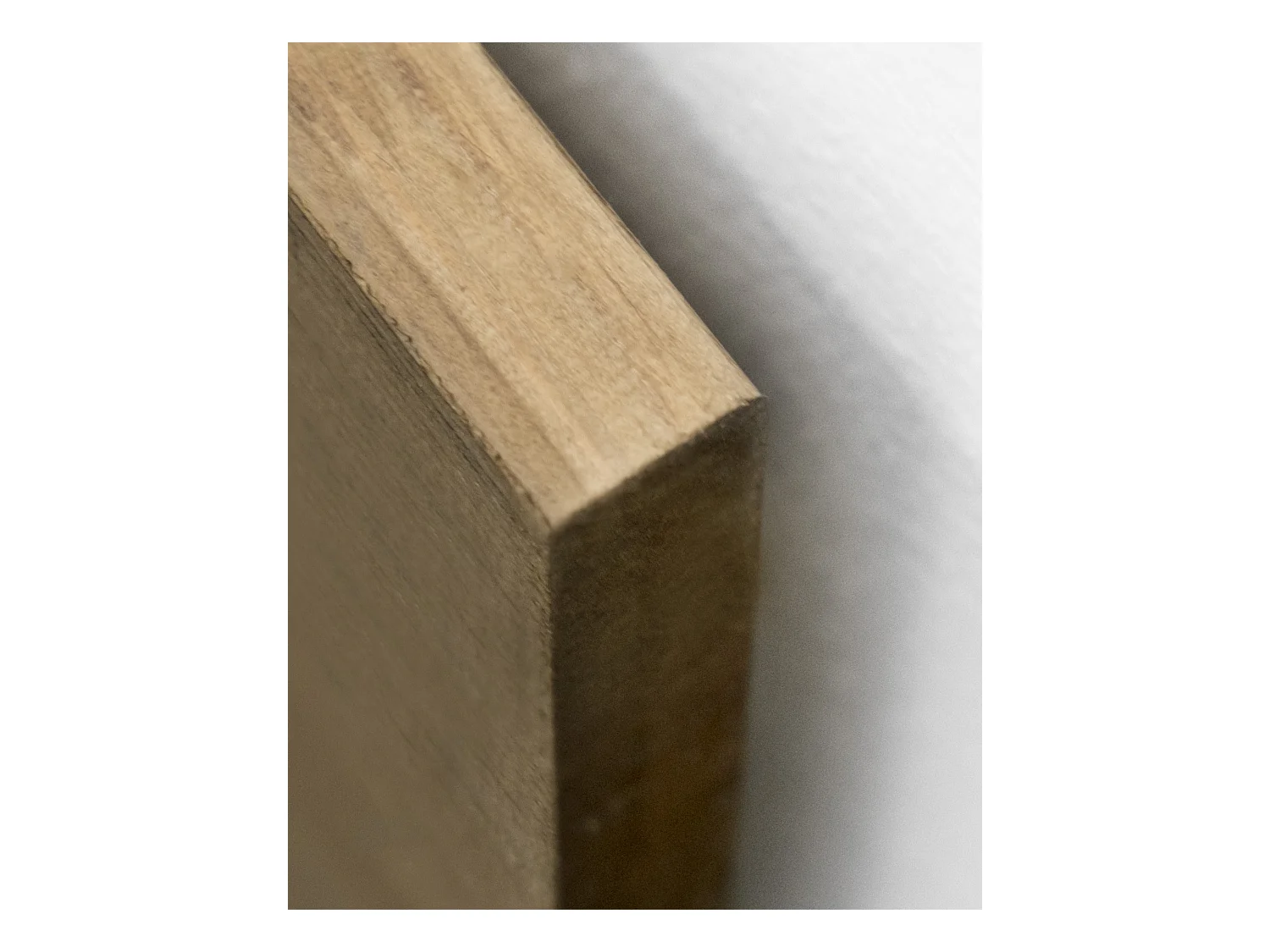 Tête de lit en bois de pin et raphia vieilli 160x80cm - OLIVIA - DECOWOOD