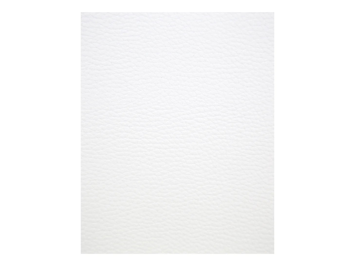 Cabecero de cama tapizado de polipiel liso en color blanco de 160x80cm - BUDAPEST - DECOWOOD