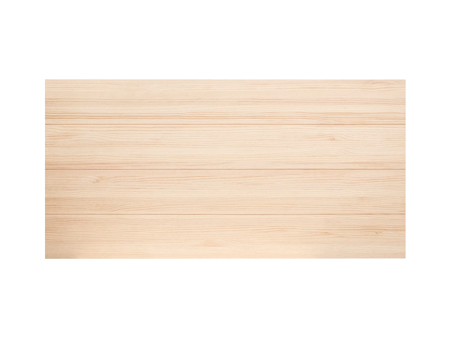 Cabecero de cama de madera maciza en tono natural de 130x80cm - RADIATA  - DECOWOOD