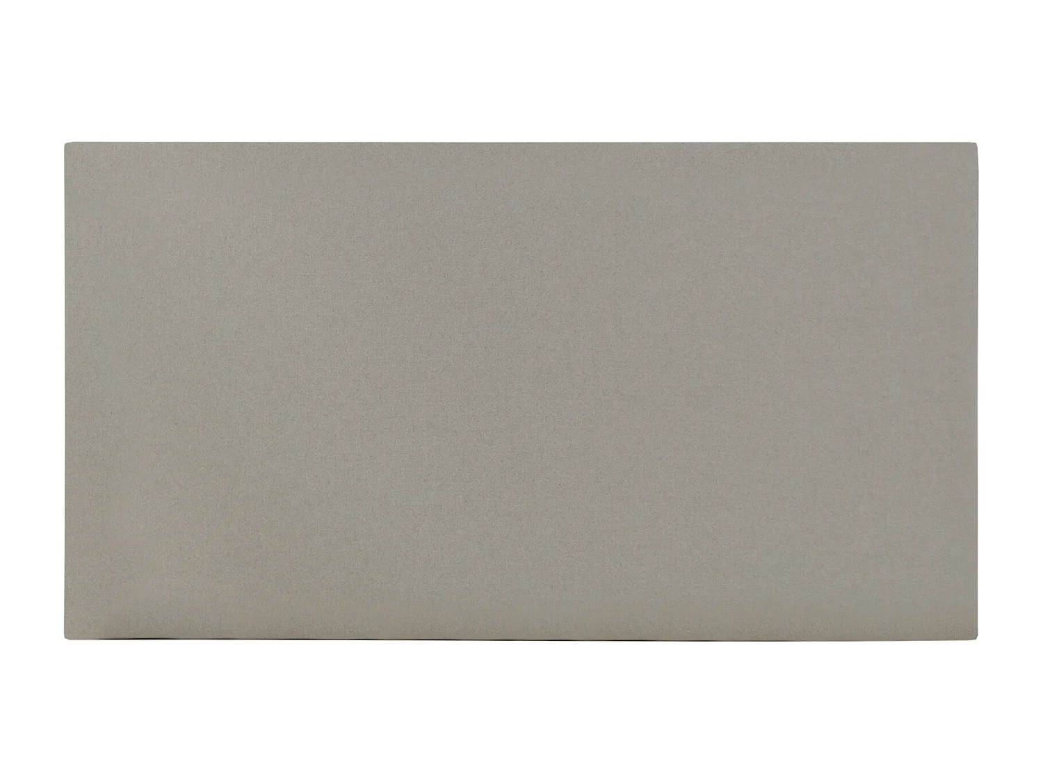 Cabecero de cama tapizado de algodón en color gris de 135x80cm - OLIVIA - DECOWOOD