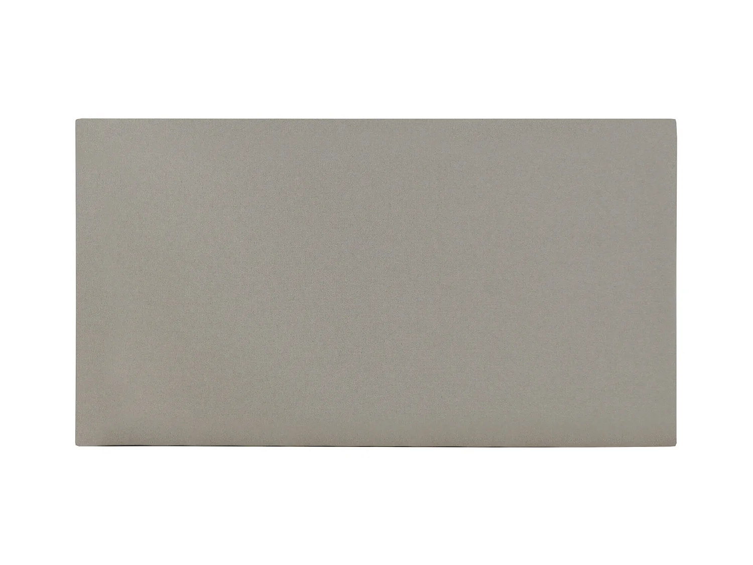 Cabecero de cama tapizado de algodón en color gris de 90x80cm - OLIVIA - DECOWOOD