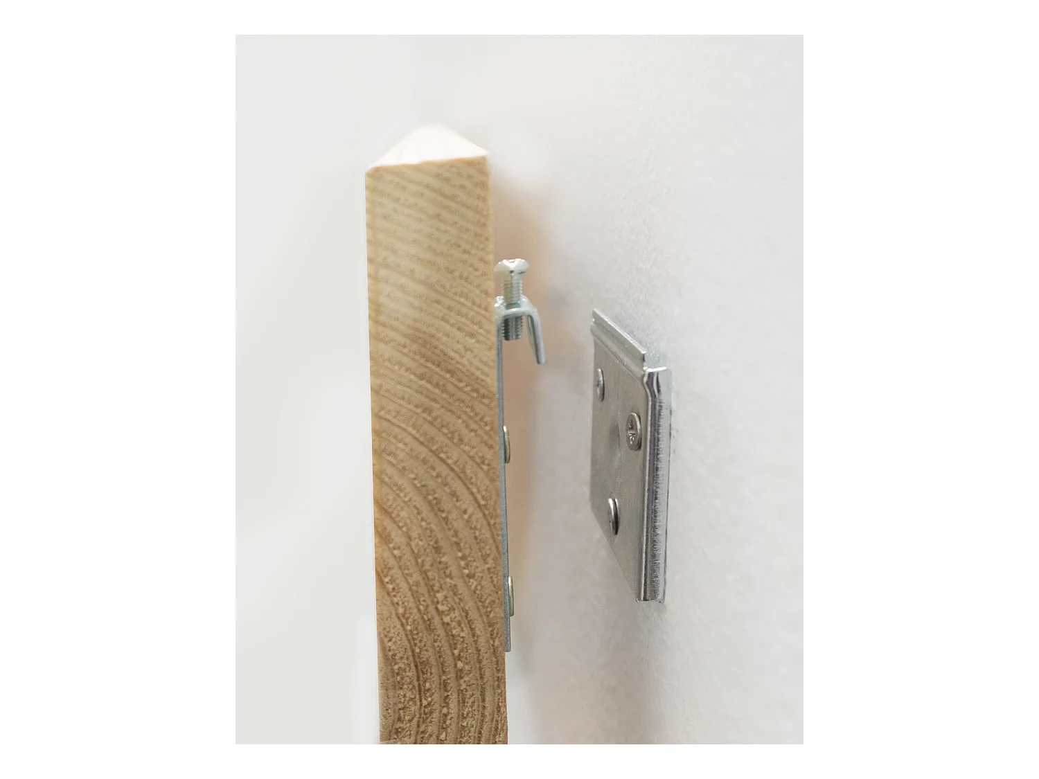 Cabecero de cama de madera maciza estampado motivo 'Rose' de 160x80cm - PRINT - DECOWOOD