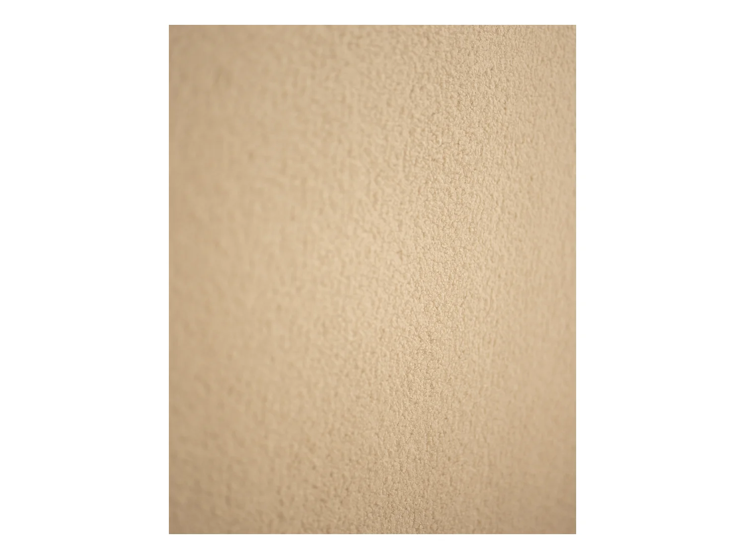 Testata del letto imbottita in cotone in tono beige 180x80cm - OSLO - DECOWOOD