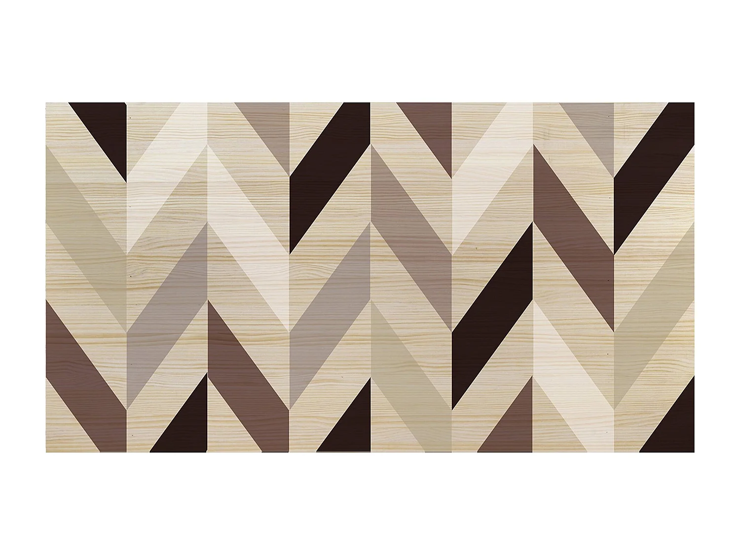 Testata del letto in legno con stampa 160x80cm - DECOWOOD