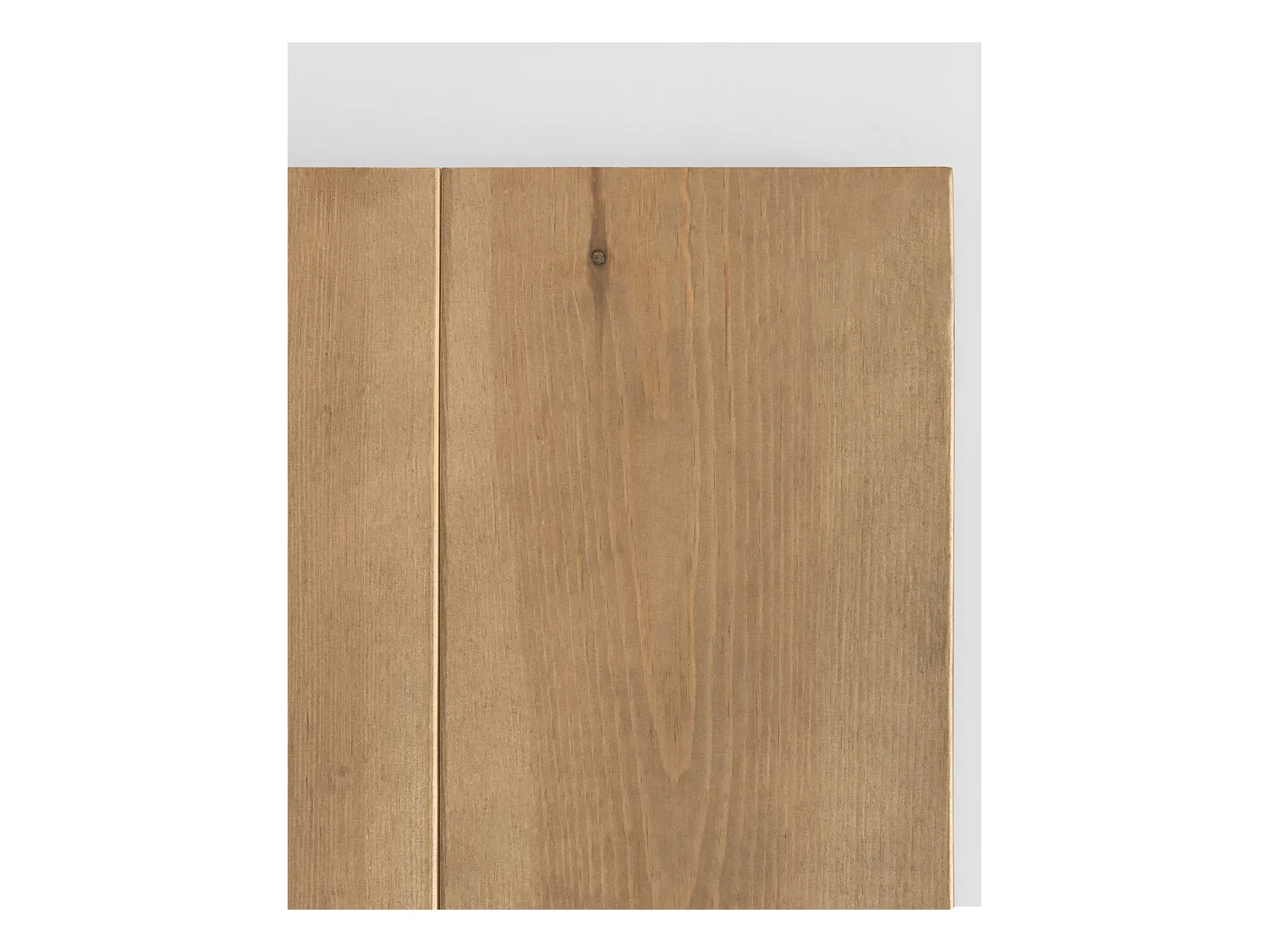 Testata del letto in legno in tono marrone 200x80cm - FLANDES - DECOWOOD