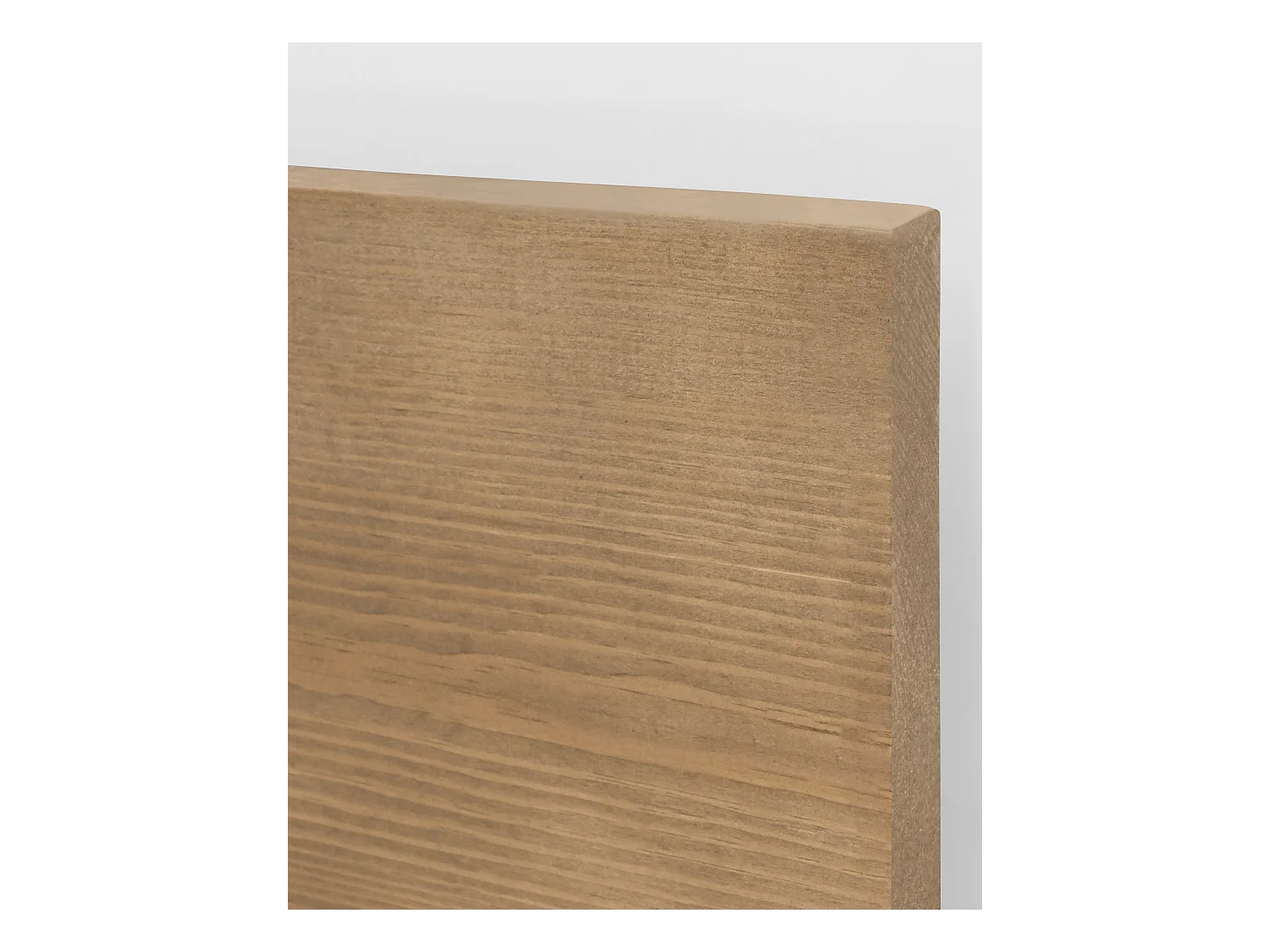 Cabecero de cama de madera maciza en tono roble oscuro de 80x60cm - FLANDES - DECOWOOD