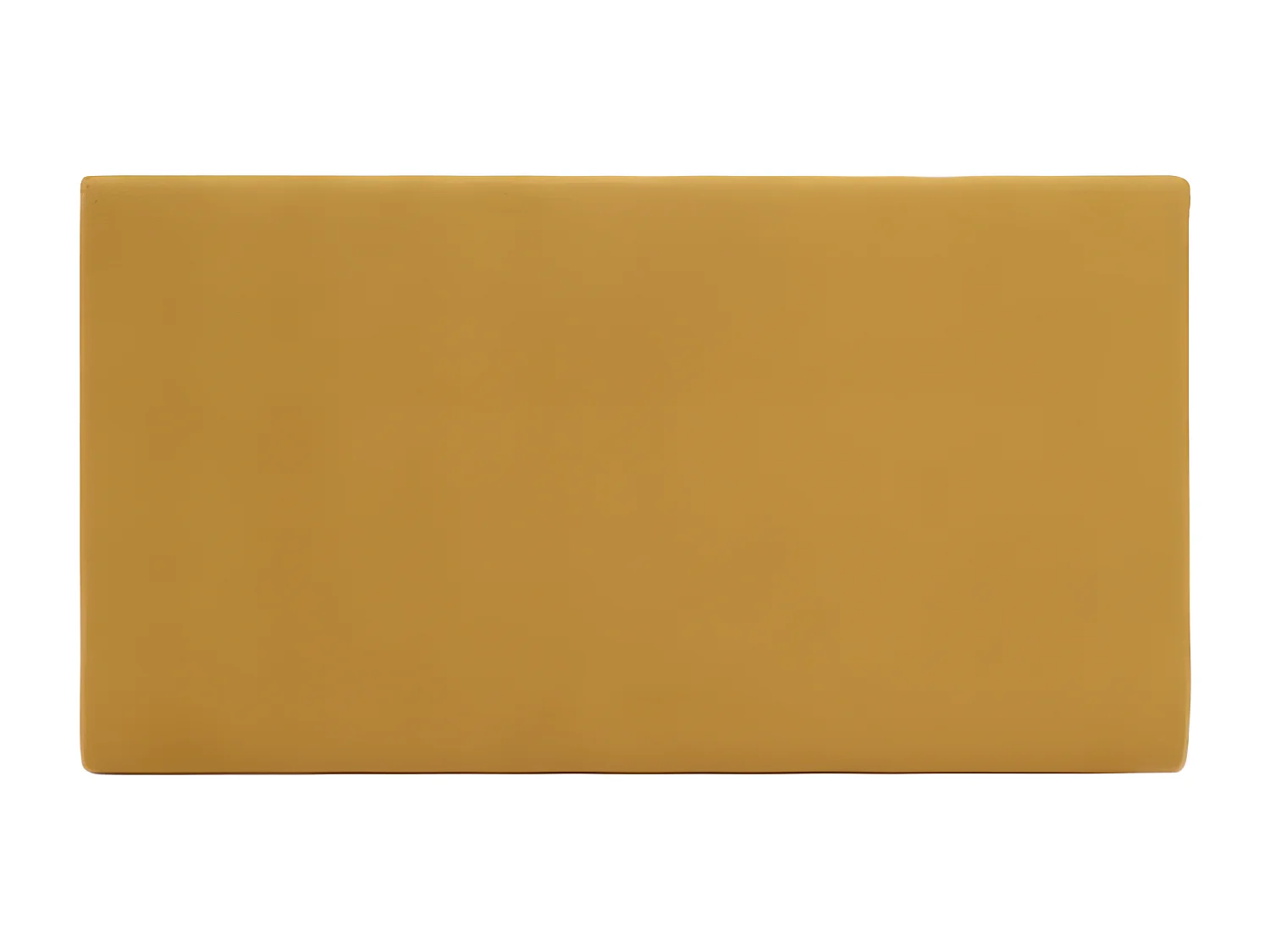 Cabecero de cama tapizado de algodón en color mostaza de 150x80cm - OSLO - DECOWOOD