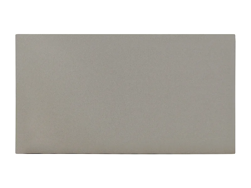 Testiera imbottita in cotone colore grigio 150x80cm - OLIVIA - DECOWOOD