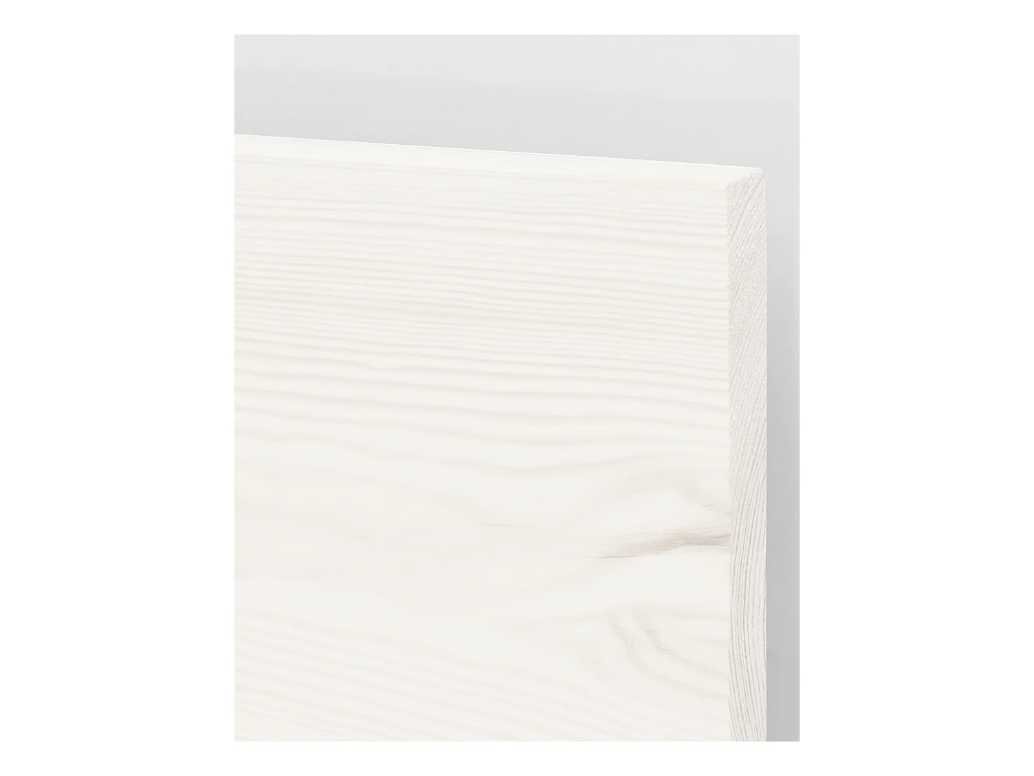 Cabecero de cama de madera maciza en tono blanco de 80x60cm - FLANDES - DECOWOOD