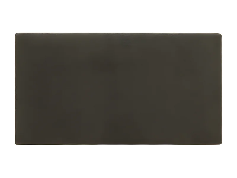 Testiera del letto rivestita in cotone in tono grigio 90x80cm - OSLO - DECOWOOD