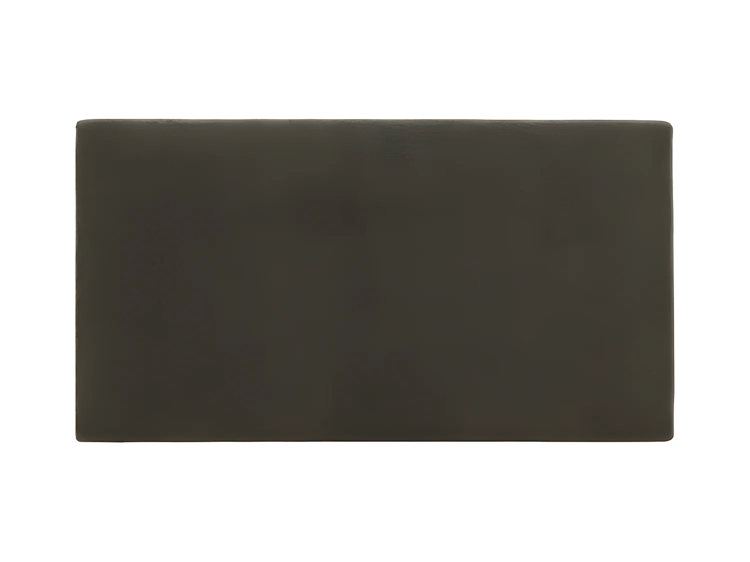 Tête de lit en coton gris anthracite 90x80cm - OSLO - DECOWOOD
