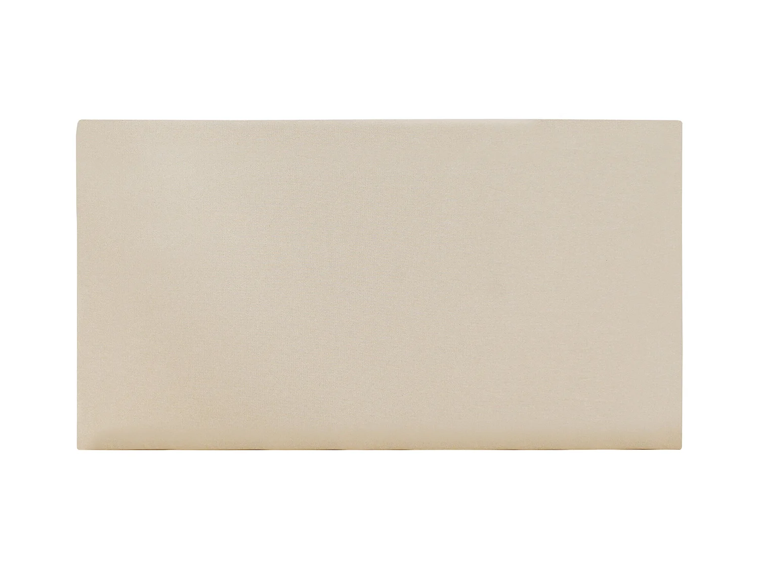 Testiera imbottita in cotone colore beige 135x80cm - OLIVIA - DECOWOOD