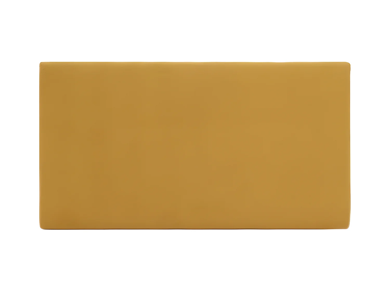 Tête de lit en coton moutarde 160x80cm - OSLO - DECOWOOD