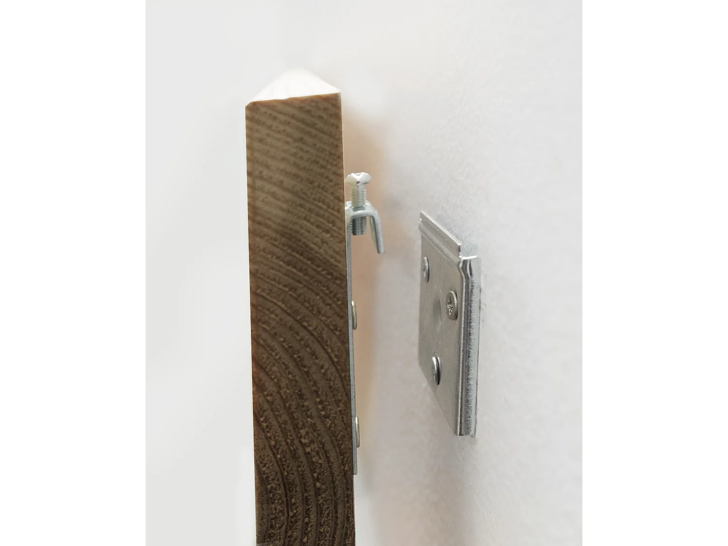 Tête de lit en bois de pin et raphia vieilli 130x80cm - OLIVIA - DECOWOOD