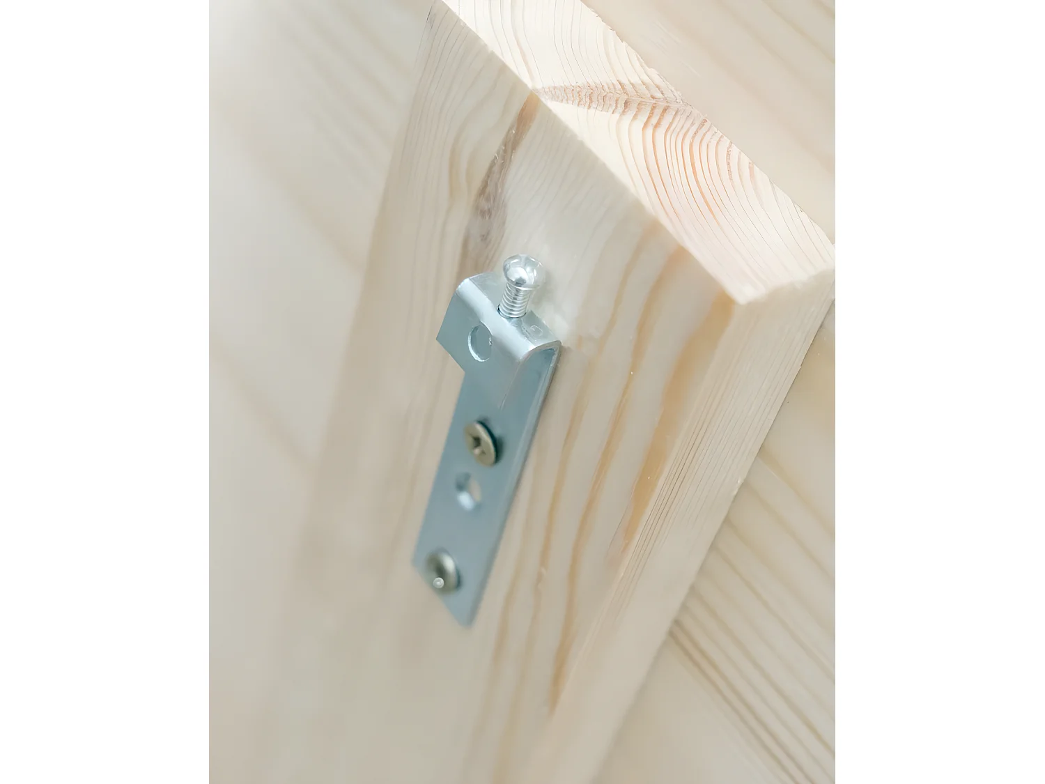 Tête de lit en bois de pin naturelle 105x80cm