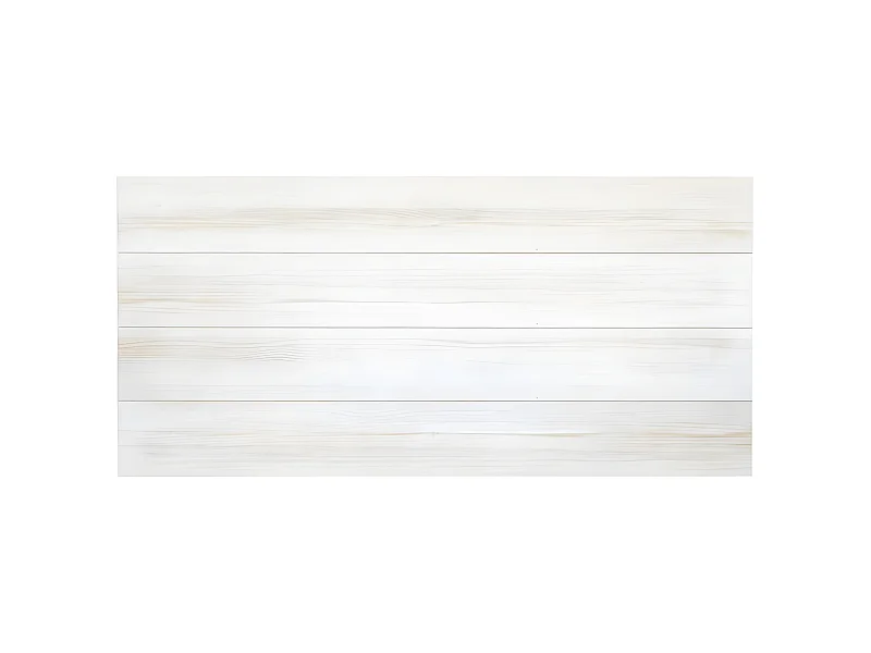 Testata del letto in legno decapato bianco 160x80cm - RADIATA  - DECOWOOD
