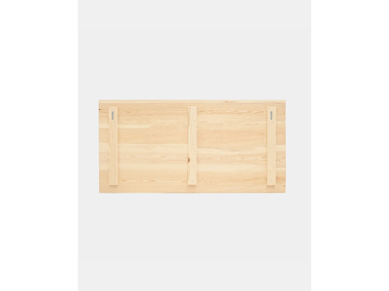 Tête de lit en bois de pin couleur blanche décapé 160x80cm - RADIATA  - DECOWOOD