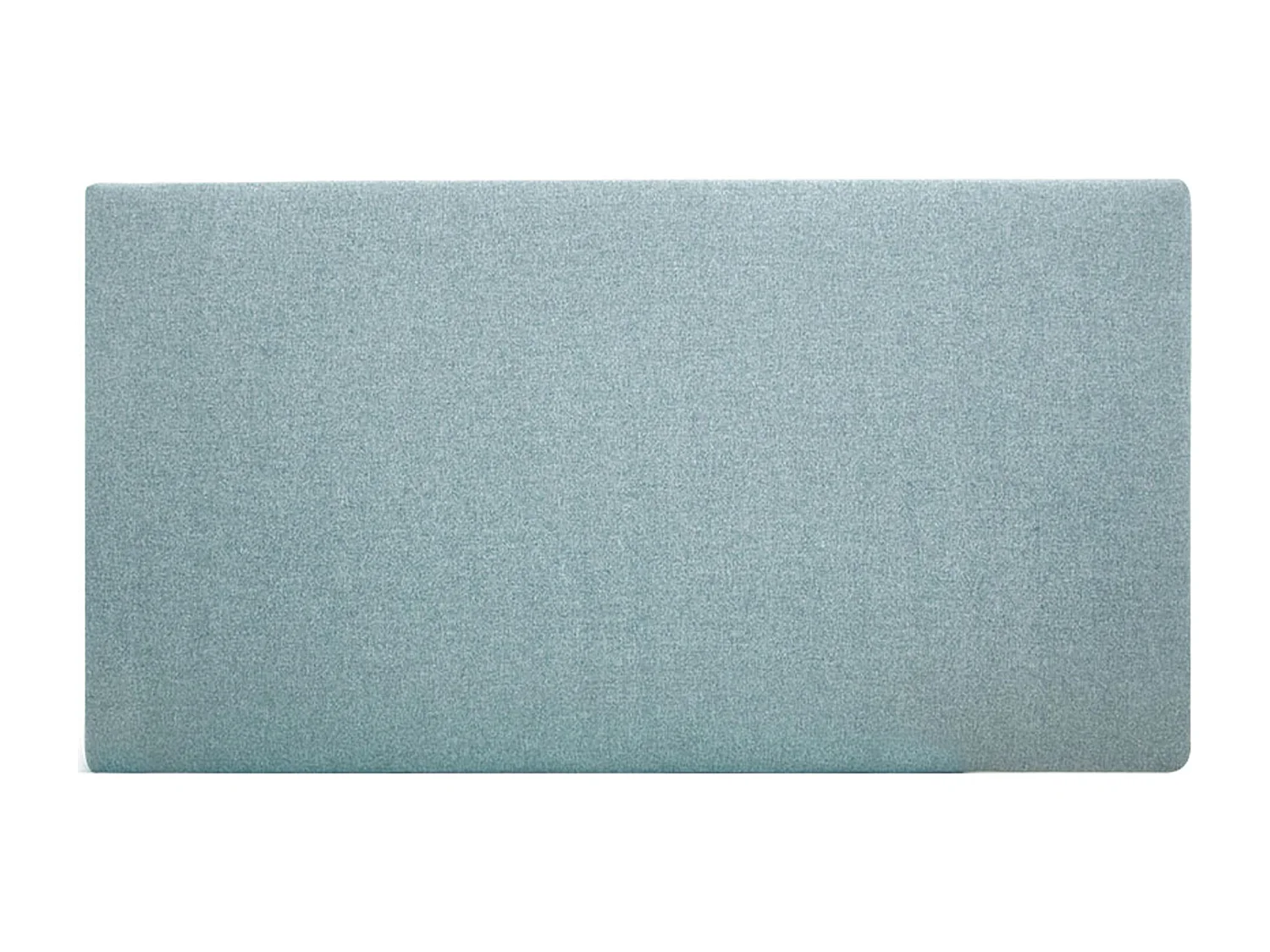 Tête de lit polyester lisse bleu-verte 180x80cm - BUDAPEST - DECOWOOD