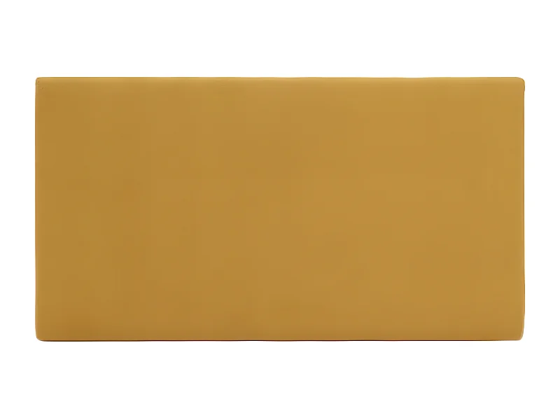 Cabecero de cama tapizado de algodón en color mostaza de 180x80cm - OSLO - DECOWOOD
