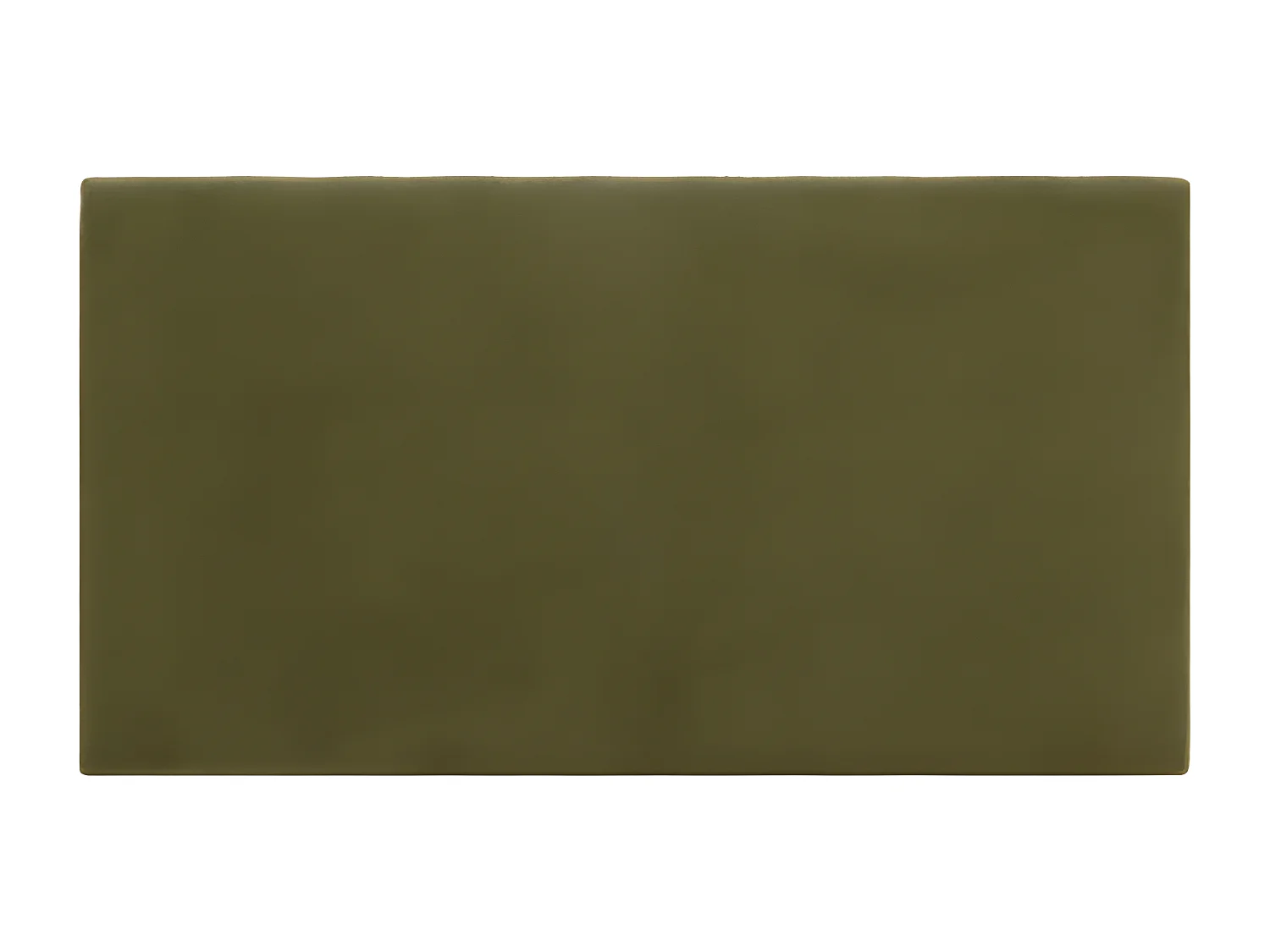 Tête de lit en coton verte 200x80cm - OSLO - DECOWOOD