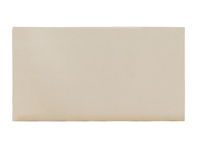 Tête de lit en coton beige 150x80cm - OLIVIA - DECOWOOD