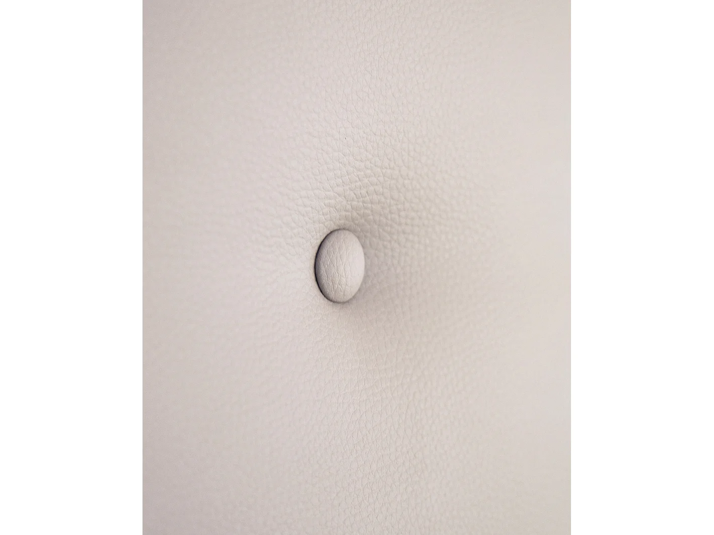 Tête de lit similicuir boutons marron 160x80cm - FLORENCE - DECOWOOD