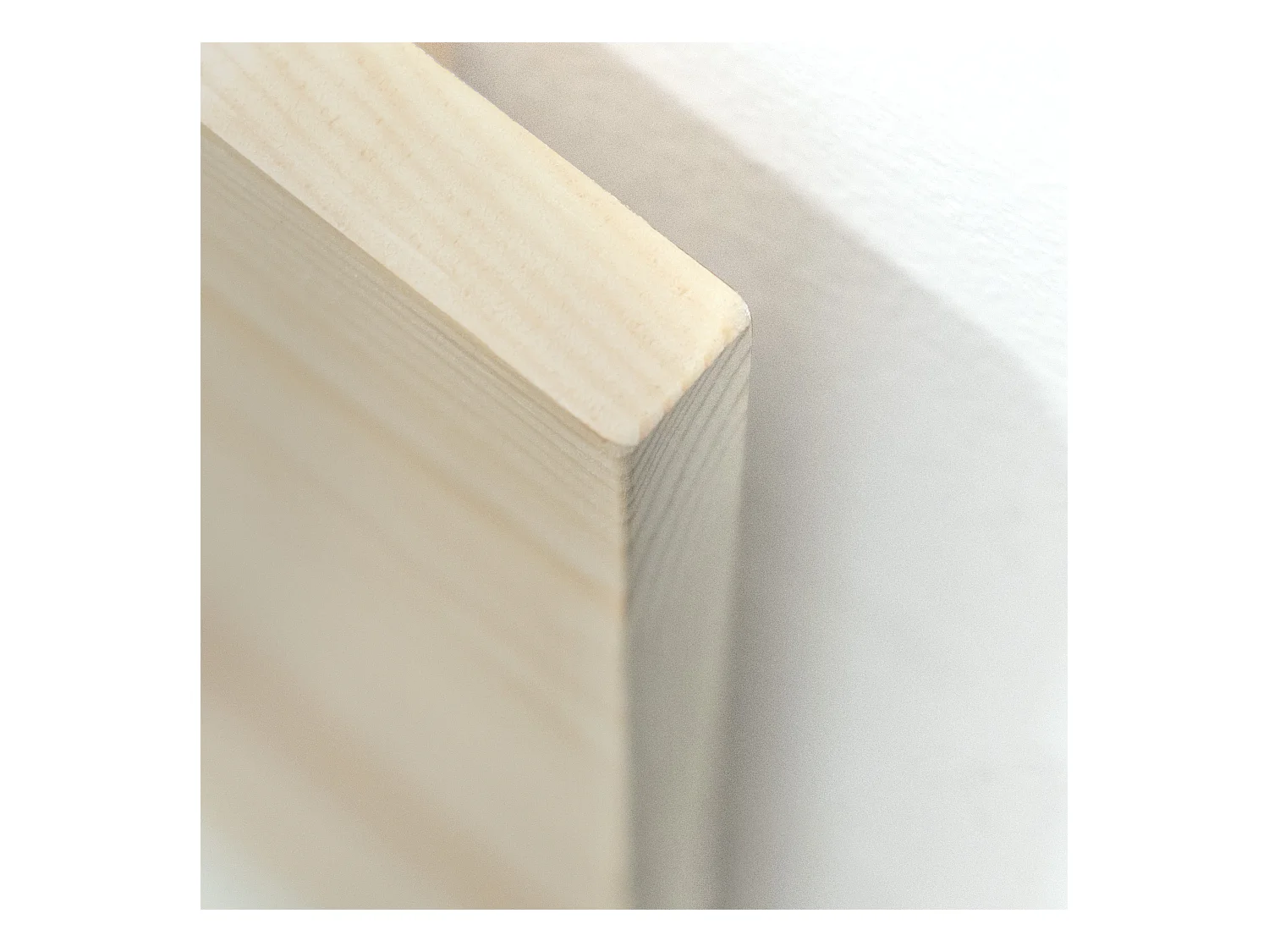 Testata del letto in legno in tono bianco 80x60cm - IRATI - DECOWOOD