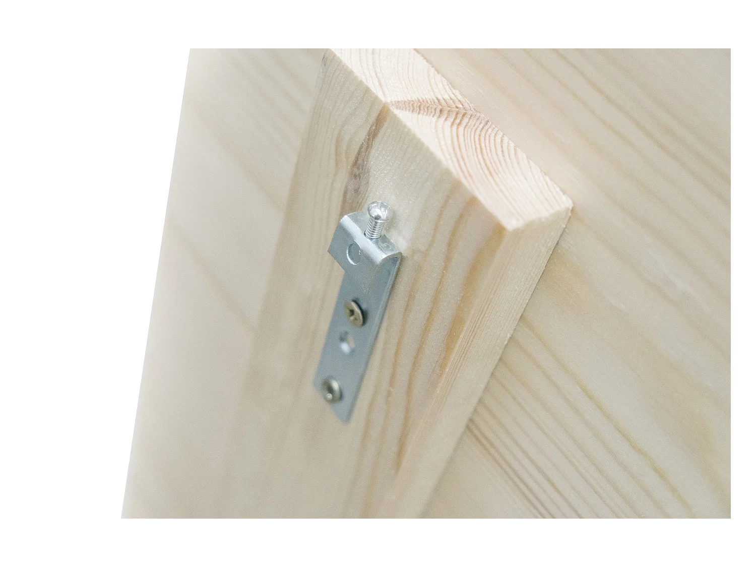 Testata del letto in legno in tono bianco 80x60cm - IRATI - DECOWOOD