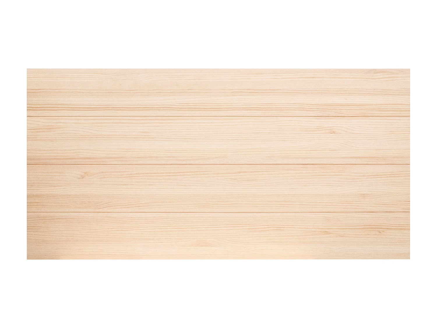 Tête de lit en bois de pin couleur naturel 90x80cm - RADIATA  - DECOWOOD