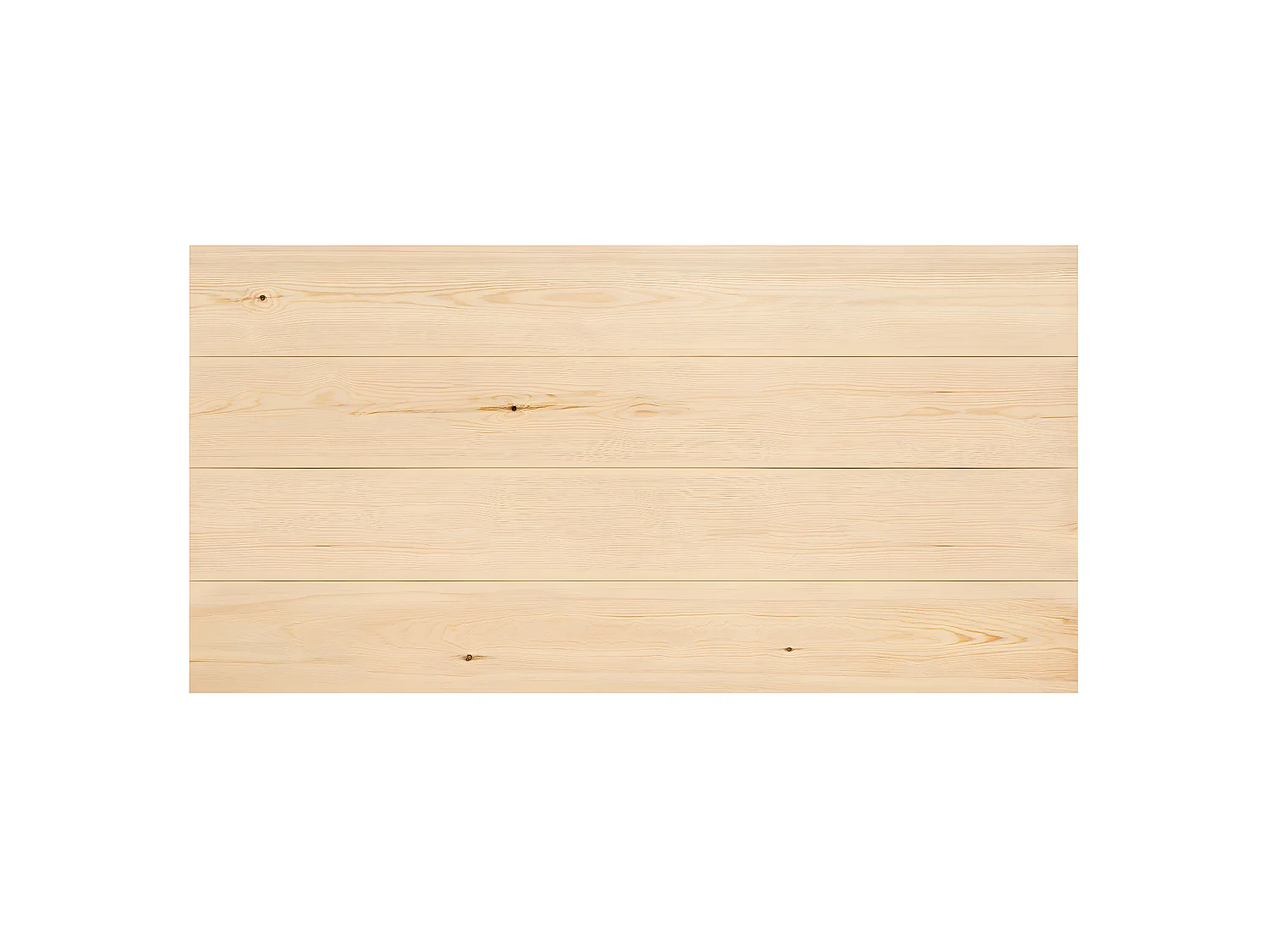 Tête de lit en bois de pin naturelle 140x60cm - FLANDES - DECOWOOD