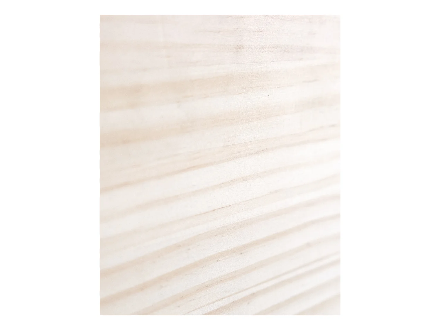 Cabecero de cama de madera maciza estampado motivo 'One Line' en tono natural de 180x80cm - PRINT - DECOWOOD