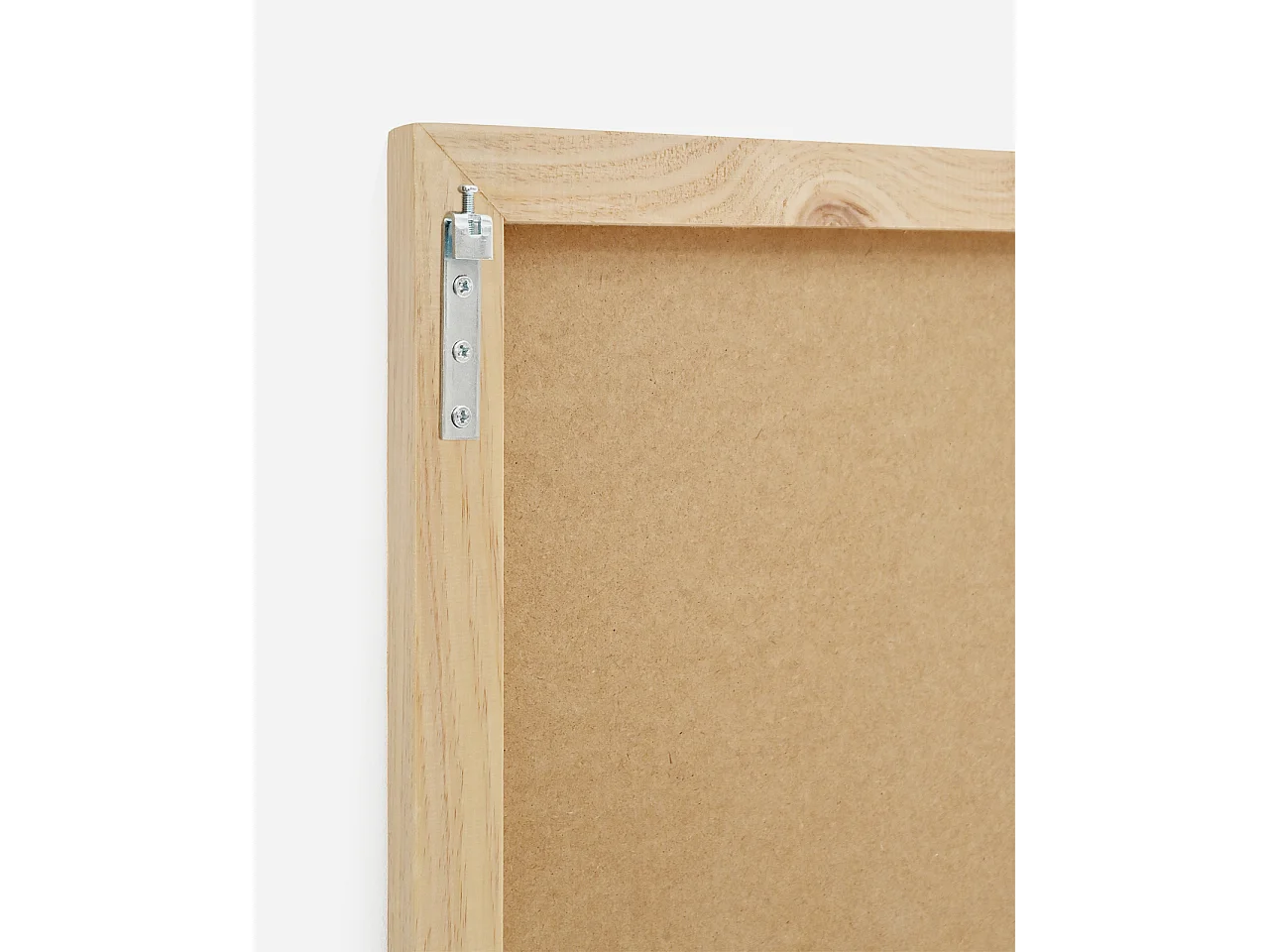 Cabecero de cama de madera maciza estilo étnico en tono natural de 80x165cm - VILLA - DECOWOOD