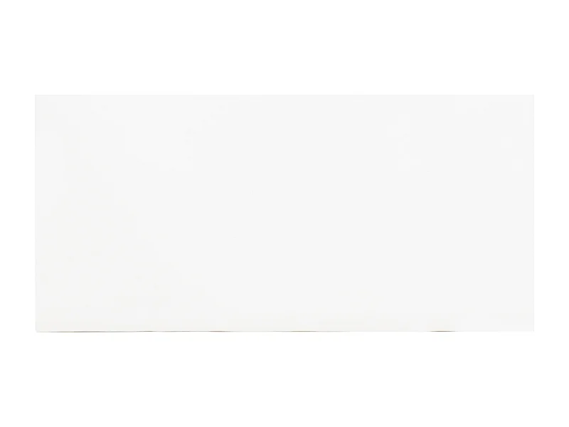 Cabecero de cama tapizado de algodón en color blanco de 150x80cm - OLIVIA - DECOWOOD