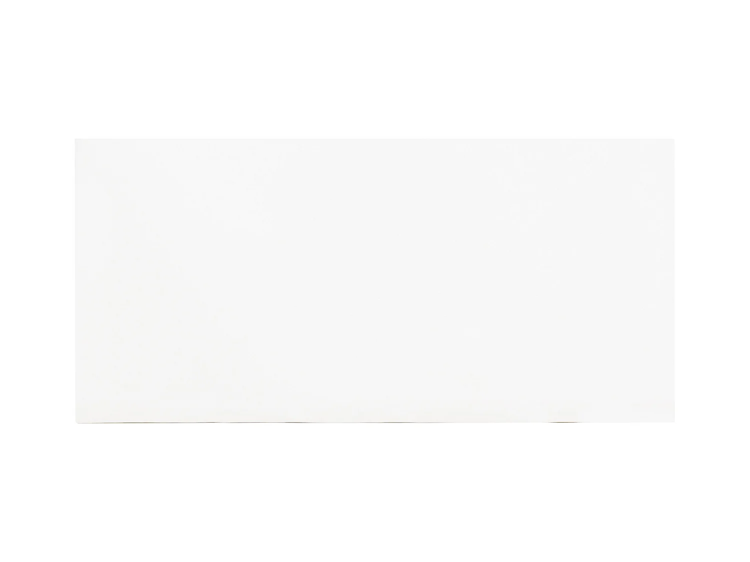 Testiera imbottita in cotone colore bianco 150x80cm - OLIVIA - DECOWOOD