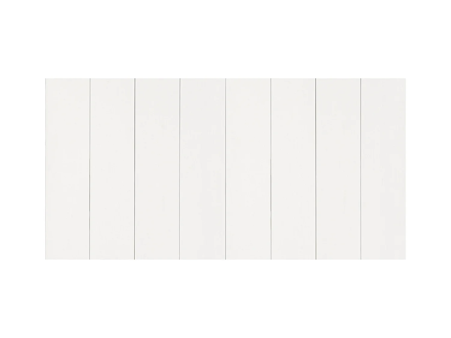 Testata del letto in legno in tono bianco 200x80cm - FLANDES - DECOWOOD