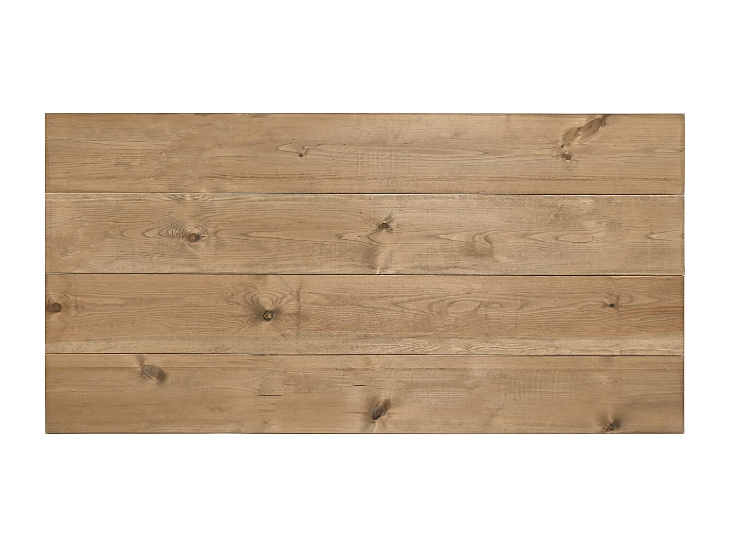 Tête de lit en bois de pin vieilli 160x80cm - FLANDES - DECOWOOD