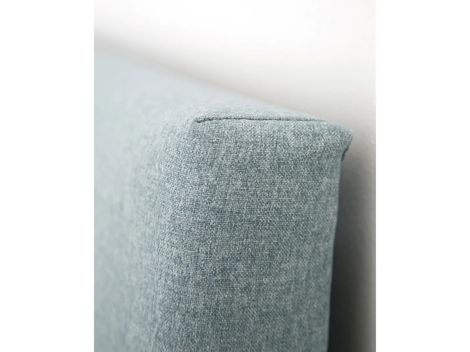 Tête de lit polyester boutons bleu-verte 90x80cm - ROC - DECOWOOD