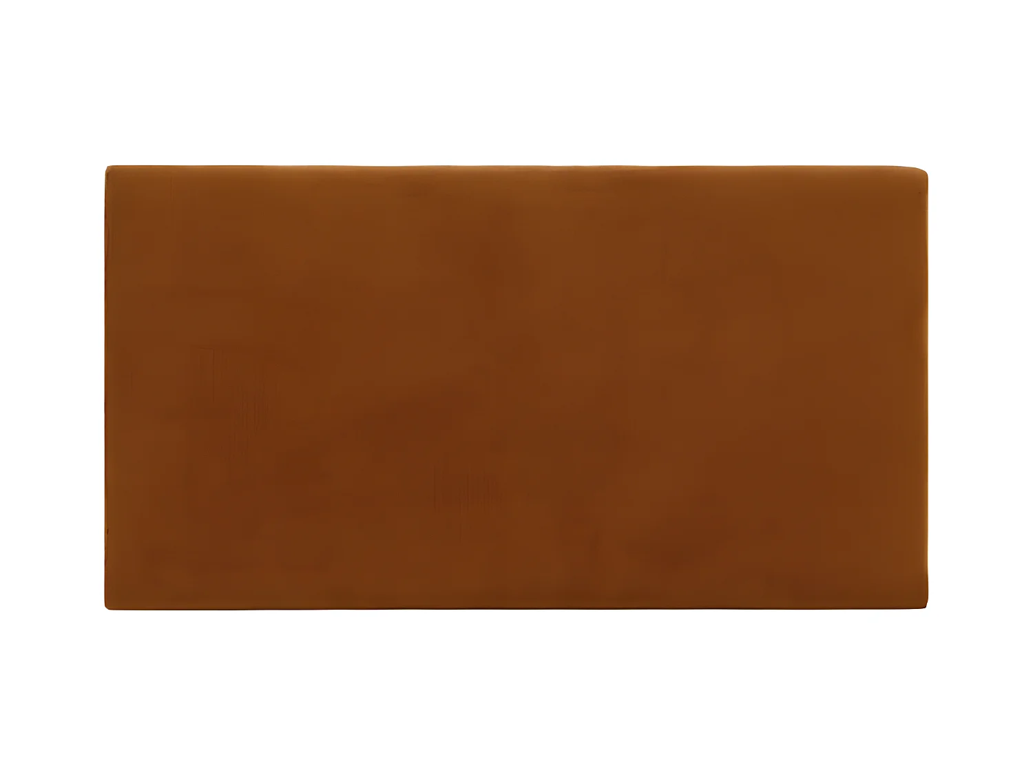 Tête de lit en coton terracota 180x80cm - OSLO - DECOWOOD