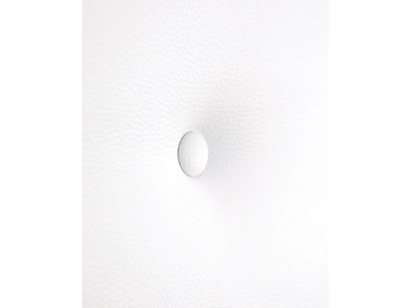 Tête de lit similicuir boutons blanche 90x80cm - FLORENCE - DECOWOOD