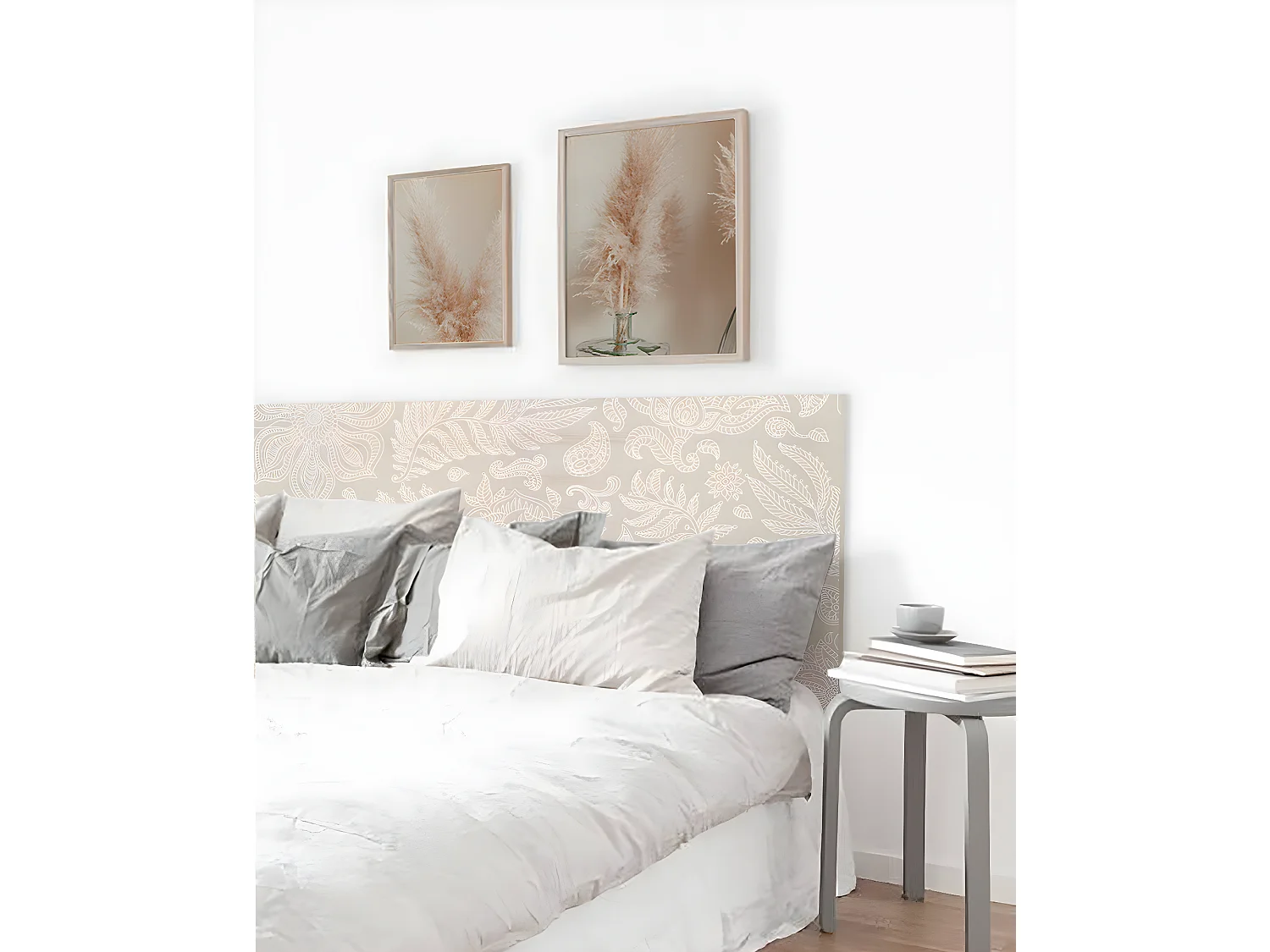 Testata del letto in legno con stampa 200x80cm - DECOWOOD