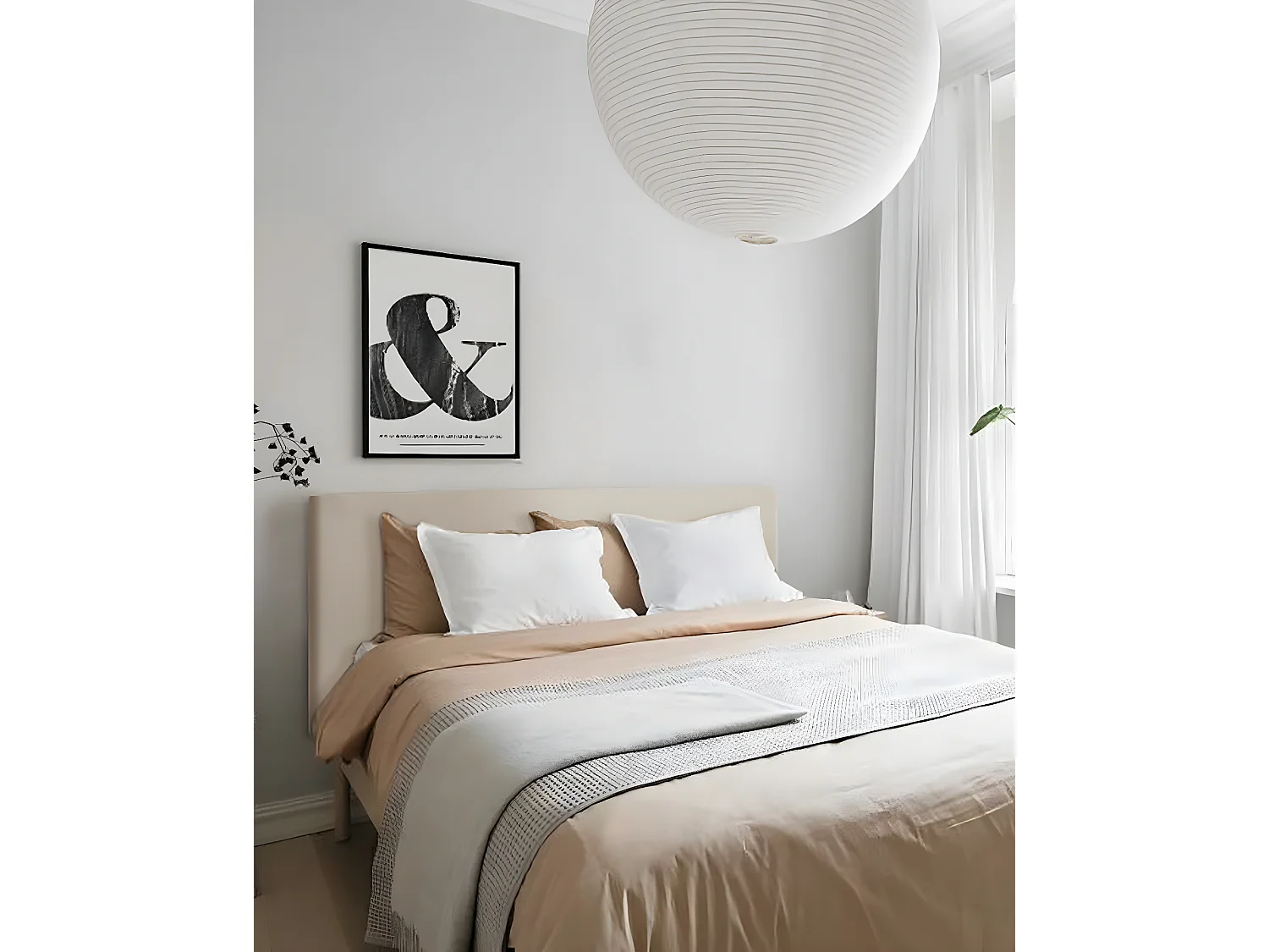 Tête de lit similicuir boutons beige 180x80cm - FLORENCE - DECOWOOD