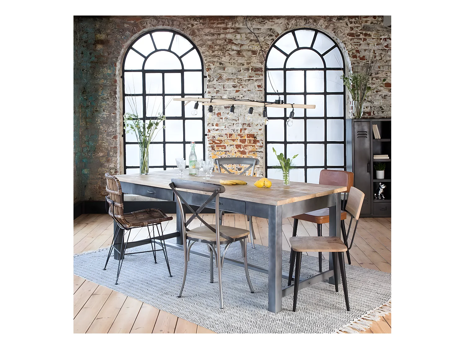 Chaise en bois de manguier Wood (lot de 2)