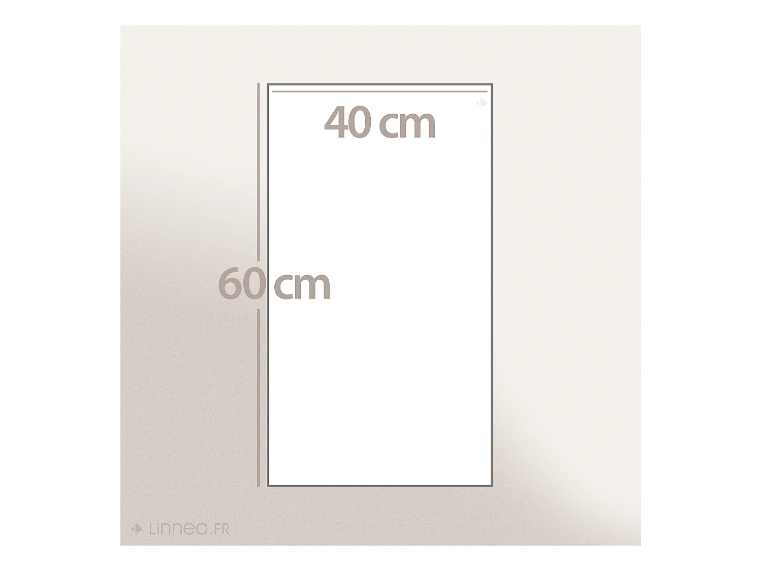 Serviette de toilette 40x60 cm ROYAL CRESENT taupe 650 g/m2