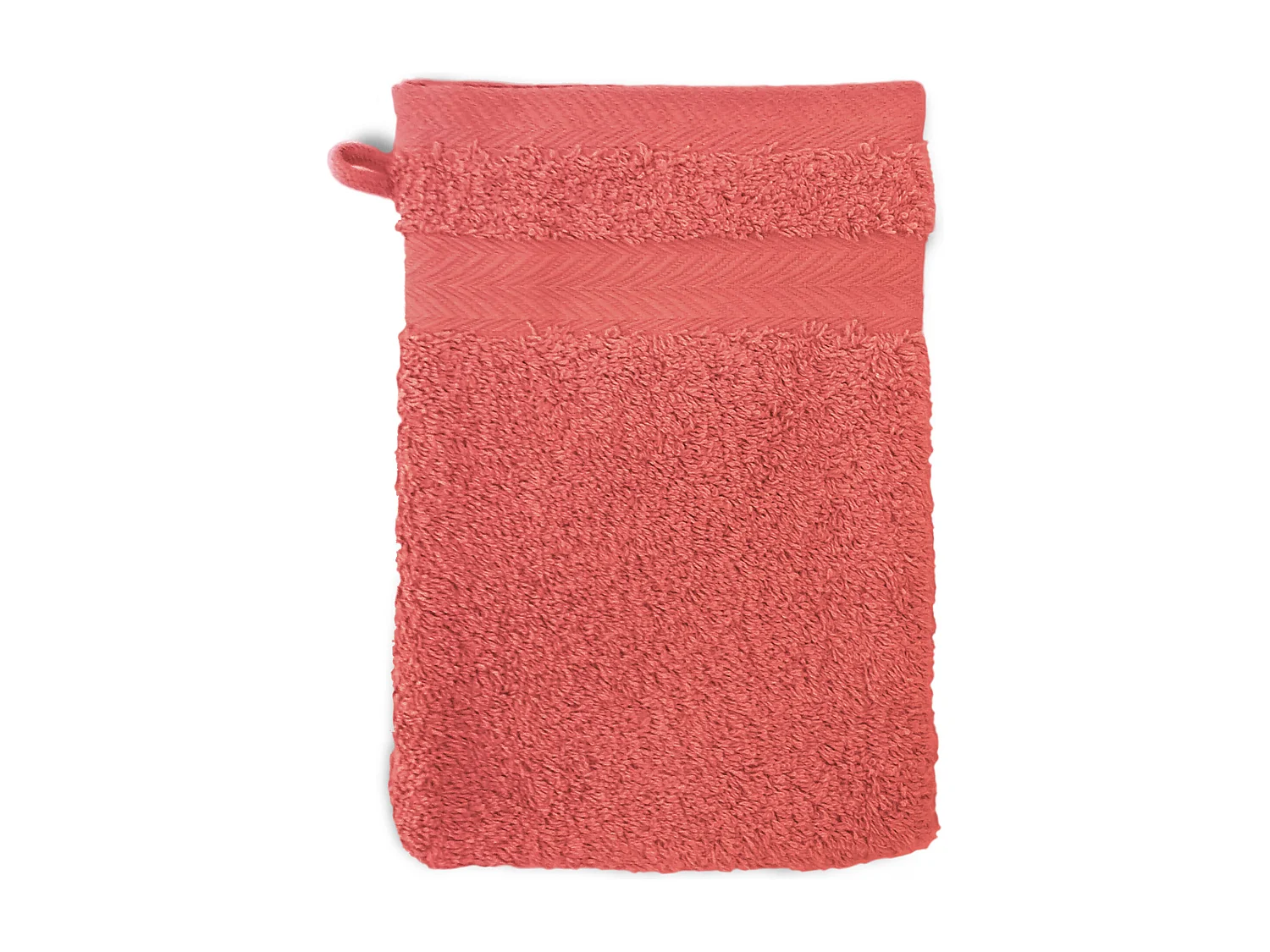 Parure de bain 5 pièces ROYAL CRESENT Rouge Terre Cuite 650 g/m2