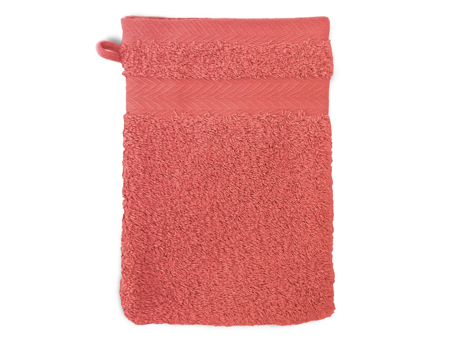 Parure de bain 5 pièces ROYAL CRESENT Rouge Terre Cuite 650 g/m2